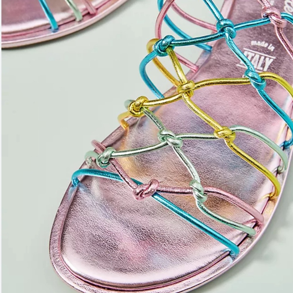 Anthropologie- Seychelles Authentic Slides